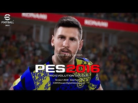 DOWNLOAD PES 2016 PATCH 2025 FULL UPDATE + INSTALLATION TUTORIAL PC