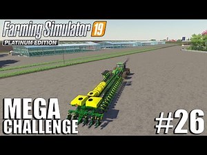 MEGA Equipment Challenge 2.0 | Nebraska Map | Timelapse #26 | FS19 | Farming Simulator 19