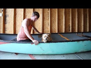 Old RoyalEx Canoe Restoration and Repair | Canoe Restoration 2022 | canoe Makeover | Episode One