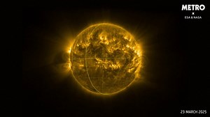 Solar Orbiter spacecraft obtains first images of the sun's poles