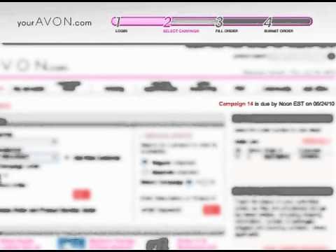 Place your Avon Order online