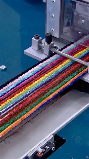 Look at alllllll those pipe cleaner colors 😯🌈 #howitsmade #behindthescenes #artsandcrafts | Science Channel
