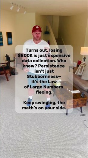 Persistence isn’t luck—it’s just math. Stack enough reps and the truth shows up #ym3i.1.1.h5H