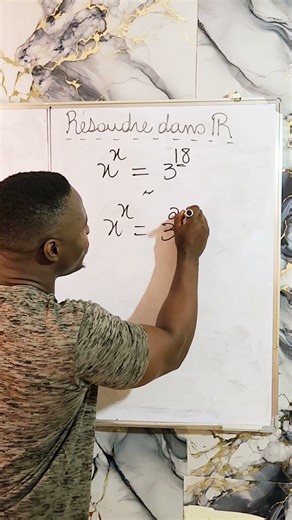 Solving exponential equations #mathematics #maths #equationsolving