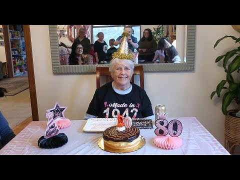Grandma's 80th Happy Birthday Party