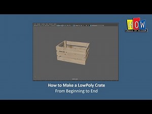 Crate Modeling In Maya | Part 1 | HOW 3D
