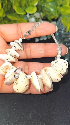 🐚DIY SHELL BRACELET 🐚 #diy #diykeychain #craft