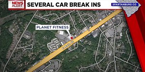 Report: Several cars broken into in Spartanburg Planet Fitness parking lot