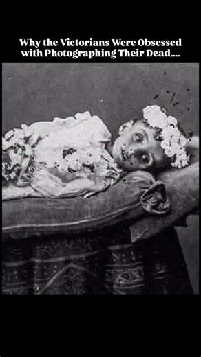 MysteryFiles on Instagram: "In 19th century England, during the Victorian era, death was a constant presence in daily life. Infant mortality was high, diseases were widespread, and photography was still new. Families often had no photographs of their loved ones while alive, especially children. To cope with loss, Victorians developed a practice called post-mortem photography. They would have a photographer capture an image of the deceased, sometimes posing them to look like they were peacefully