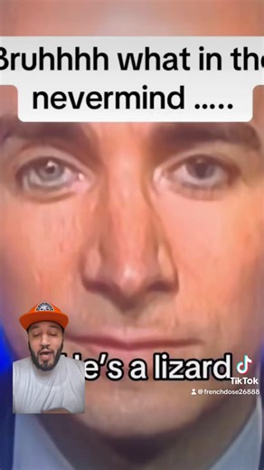 4.4K views · 89 reactions | Reptilian on live news, eyes shapeshifting caught Live on camera #reptilians #shapeshifter #fbreelsfypシ゚viralシ #fypシ゚ | French Dose | Facebook