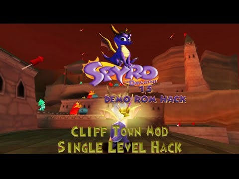 Spyro The Dragon 1.5: Rom Hack Demo: Cliff Town
