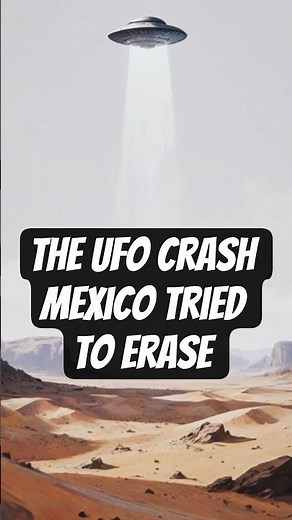 The UFO Crash Mexico Tried to Erase