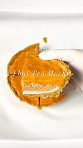 819K views · 30K reactions | EASY THAI TEA MOCHI CHEESETART 李- กระแสขนาดนี้! ชาไทยโมจิชีสทาร์ต สูตรนี้ง่ายจนงง เตาอบไม่ต้องมีก็ทำได้ #kenneisbaking #cheesetart #ชาไทยโมจิชีสทาร์ต #ชาไทยชีส #ชาไทย | Kenneisbaking | Facebook