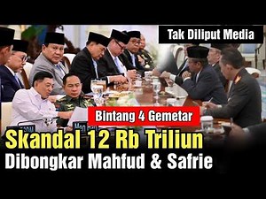 MODUS MALING TERBONGKAR! SKANDAL 12 RIBU TRILIUN DIBONGKAR MAHFUD, SAFRIE & PURBAYA
