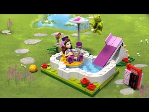 Olivia's Garden Pool - LEGO Friends - 41090 - Product Animation