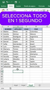 ¿Seleccionas tablas grandes con el mouse? 😓 Con este atajo nivel pro (Ctrl Shift *), Excel detecta y selecciona toda la tabla automáticamente. ⏱ Más rápido 📊 Más profesional 💼 Ideal para reportes y trabajo diario #excel #exceltips #atajosdeexcel #excelrapido #productividad #shorts #youtubeshorts #trabajo #oficina #virales #fblifestyle | Kevin Ramirez