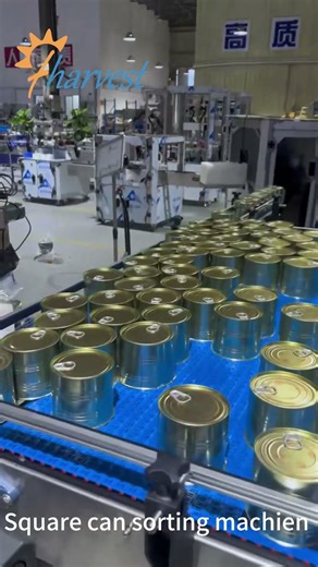 Square Can Sorting Machine , Can Accumulation table , bottle unscramble turntable