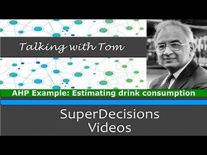 Thomas Saaty: AHP Example - Estimating drink consumption