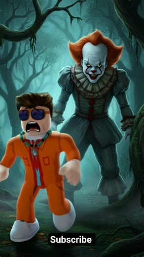 pennywise run my Roblox character #roblox #shorts