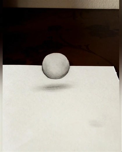 How to draw a 3D Ball 😲#art #opticalillussion #3ddrawing #shorts #foryou