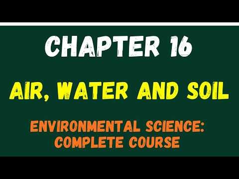 Environmental Science Chapter 16 | Air, Water & Soil Pollution | (Sources, Impacts & Regulation)