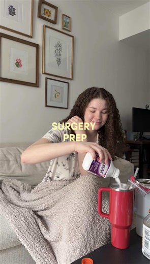 1 day out from endo diagnosis/excision surgery :) so much @MiraLAX !! #surgery #endometriosis #newyork #nyc