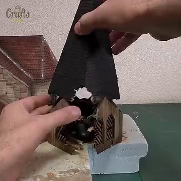 WW2 Panther Defensive Battle Church Diorama Scale 1:35 | DIY & Crafts