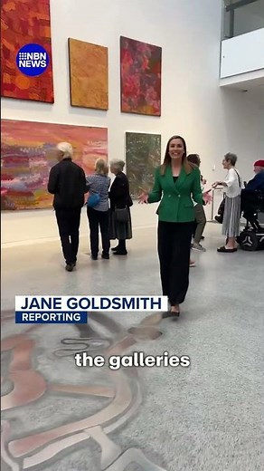 Art gallery reopens doors on expanded building | 9 News Australia