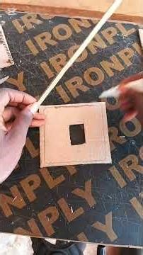 how to make a generator art of cardboard DIY