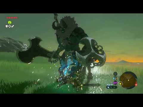 The Legend of Zelda Breath of the Wild : Mighty Blue Lynel Guide