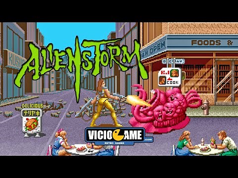 🎮 Alien Storm (Arcade) Complete Gameplay