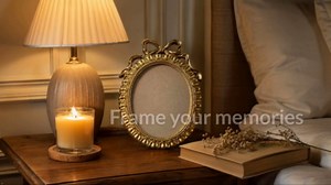LUOZZY Gold Oval Bow Picture Frame Antique Wall Table Home Display Decor ﻿ | Embossed Bow Frame for Wall Art, Tabletop Photos, Home Shelves, Hotel Rooms and Vintage-Style Display