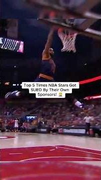 Top 5 Times NBA Stars Got SUED By Their Own Sponsors! 🤦‍♂️