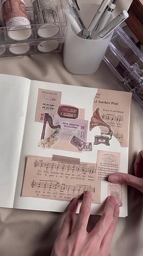 Creative Music Scrapbook Ideas for Journaling and Bullet Journal Enthusiasts