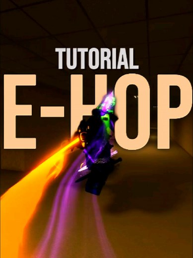 TUTORIAL para hacer E-Hop en ✨EVADE✨ y cómo hacer Bunny Hop #roblox #evade #evadefyp #evaderoblox #evaderobloxgame
