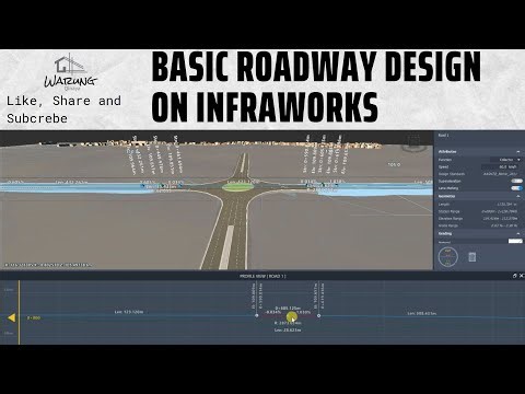 Basic Roadway Design On Infraworks