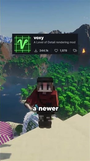 You Can see up to 30,000 Blocks with This Mod #minecraft