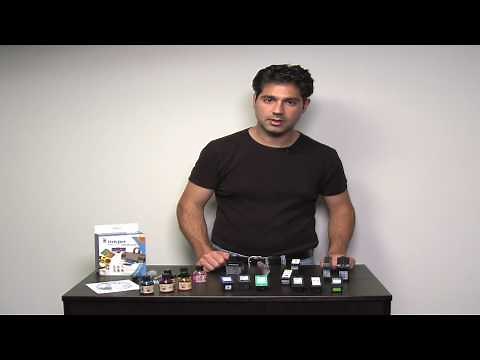 Ink Refills - instructions on how to use the Uni-Kit ink refill kit