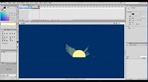 an/flash做一个爆炸光波的效果