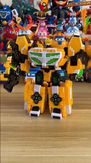 Miniforce Pixelpower PIXEL HYPER KING 4-in-1 Transforming Deluxe Robot Toy