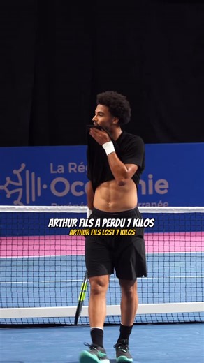 Le Tweener 🎾 on Instagram: "La perte de poids d’Arthur Fils vous a inquiétés mais tout est calculé 🧠🎾 #ArthurFils #atp #Tennis"