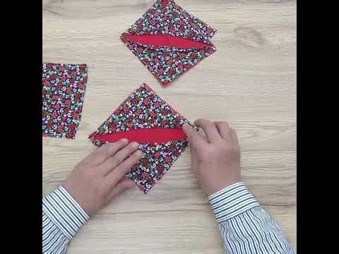 Stunning Patchwork Technique . It is too easy to make even for the sewing beginners ❤️