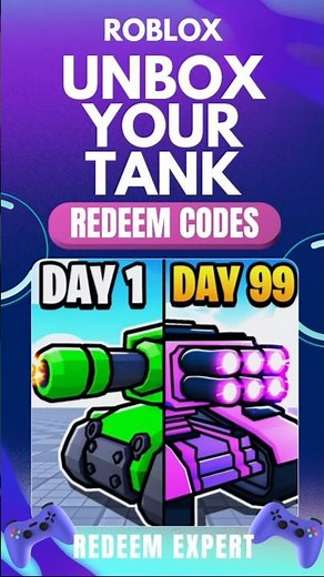 Unbox Your Tank Codes | Unbox Your Tank Redeem Codes #unboxyourtank #robloxcodes