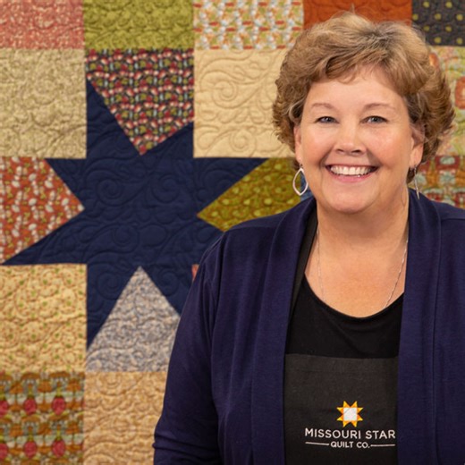 Big Wonky Stars Quilt Tutorial with Jenny Doan