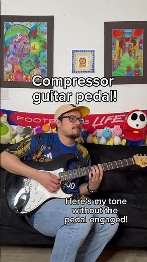 Making my guitar sound more THICC with Keeley Compressor Plus