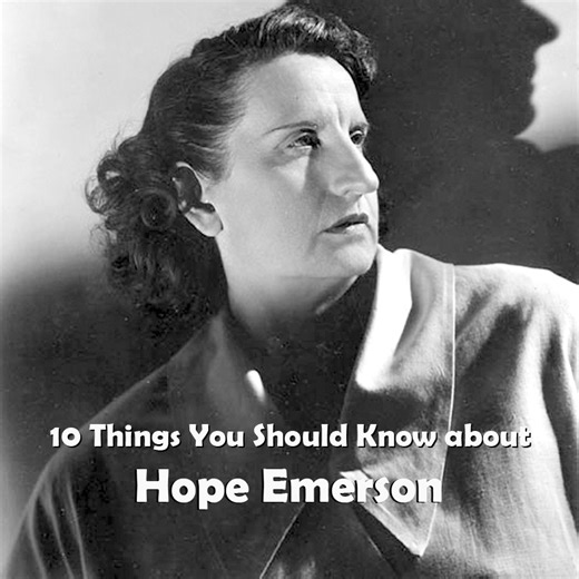 Here are 10 things you should know about Hope Emerson, born 128 years ago today. She enjoyed success in vaudeville, Broadway, pictures, radio, nightclubs and television. | Cladrite Radio