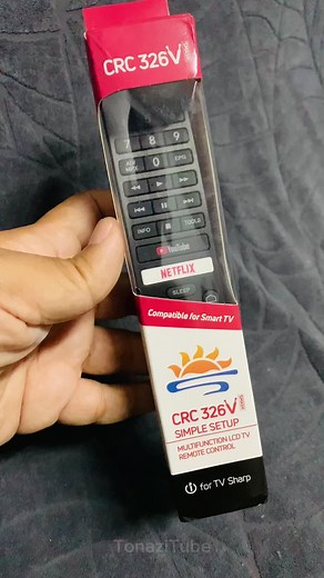 How to Setup a Mulfunction Remote Control for SHARP LCD/LED Smart TV #sharp #remotecontrol #tv #sharpremote #smarttv #androidtv #sharptv #crc326v #sharpbrand #universalremote #alatkawalanjauh #fyp