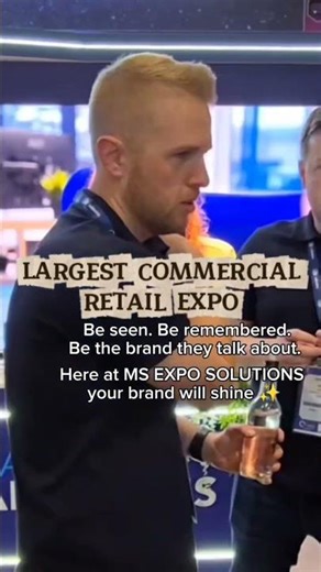 “Booths That Sell, Designs That Shine.”#CommercialRetailExpo #BoothFabrication #RetailInnovation