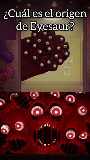 ¿Cuál es el origen de Eyesaur en One Night at Flumpty’s (ONAF)?
