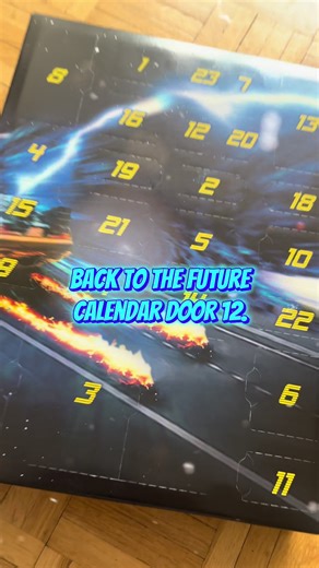 Back to the Future calendar door 12. Wait for more! #fyp #toycollector #bttf #actionfigures #christmas